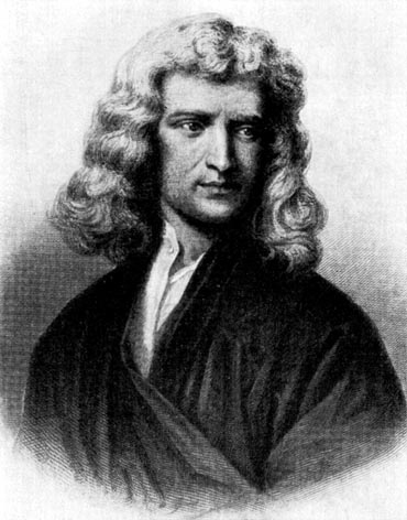 Известные больные шизофренией: Исаак Ньютон